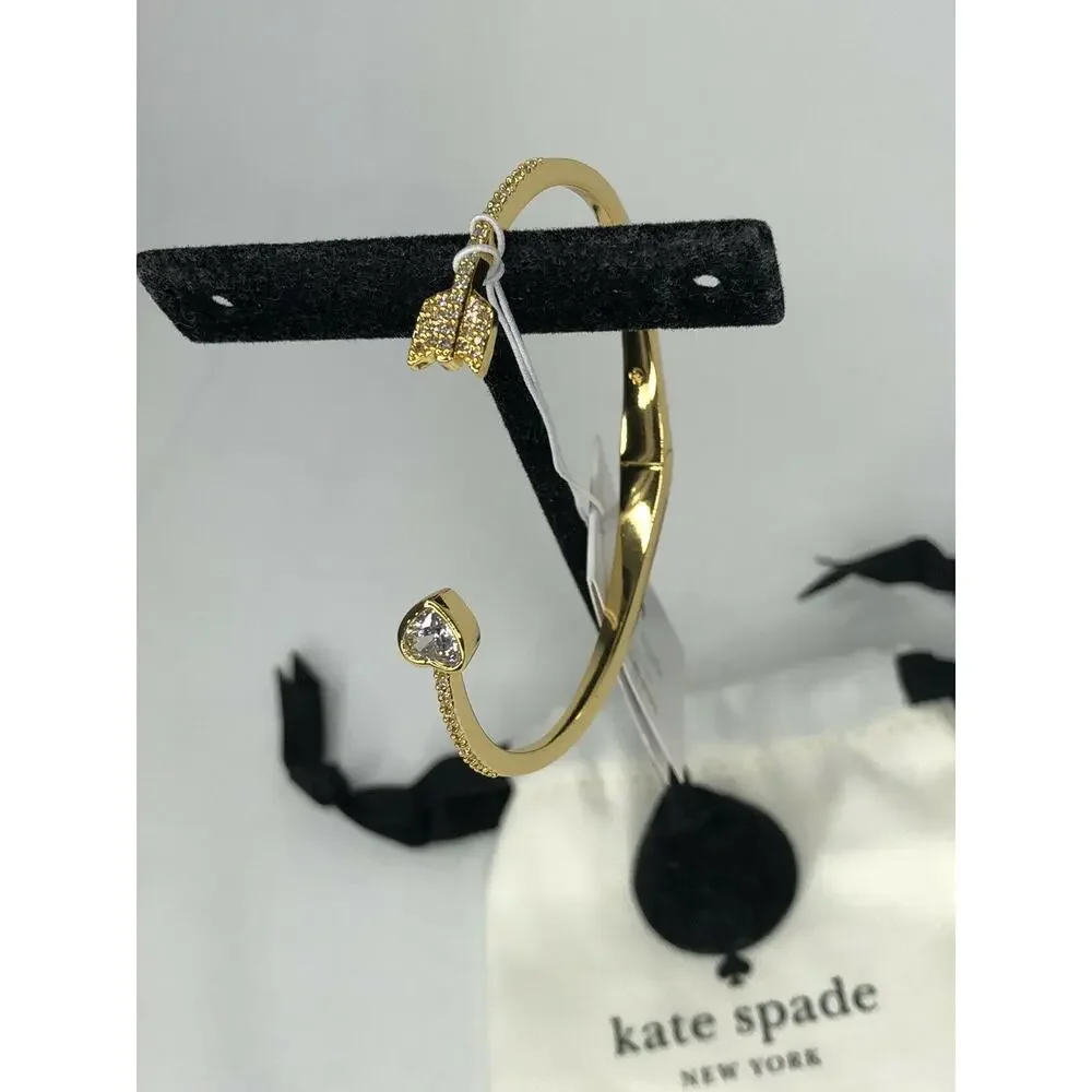 Kate Spade Romantic Heart Arrow Bracelet - Picture 12 of 12